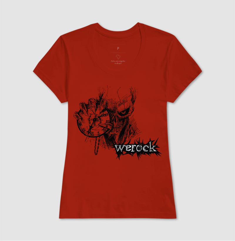 camiseta werock time feminina
