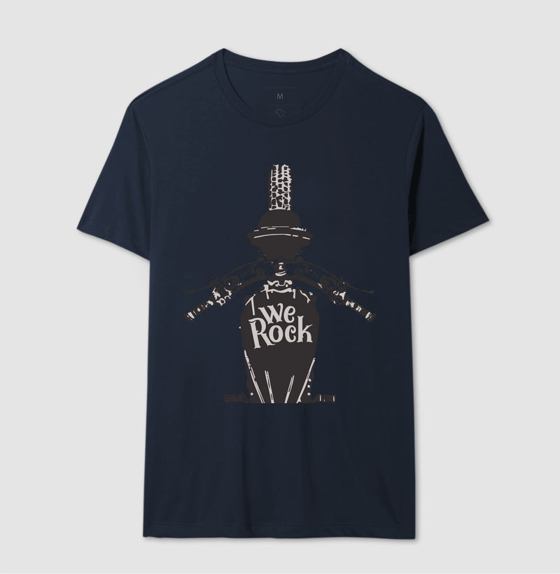 camiseta werock motorcycle driving masculina