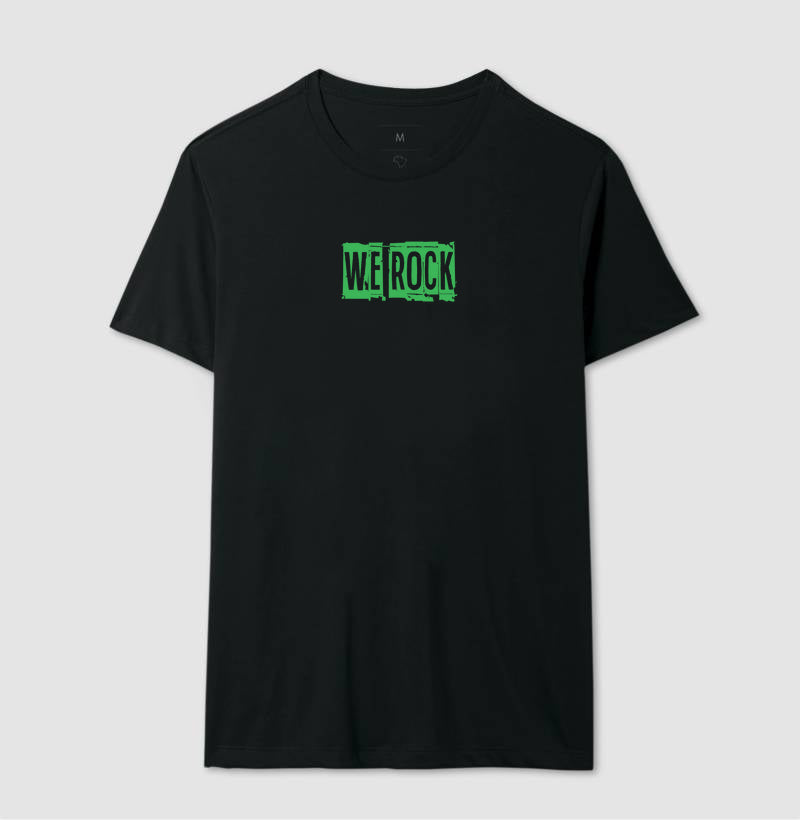 camiseta werock logo journal masculina