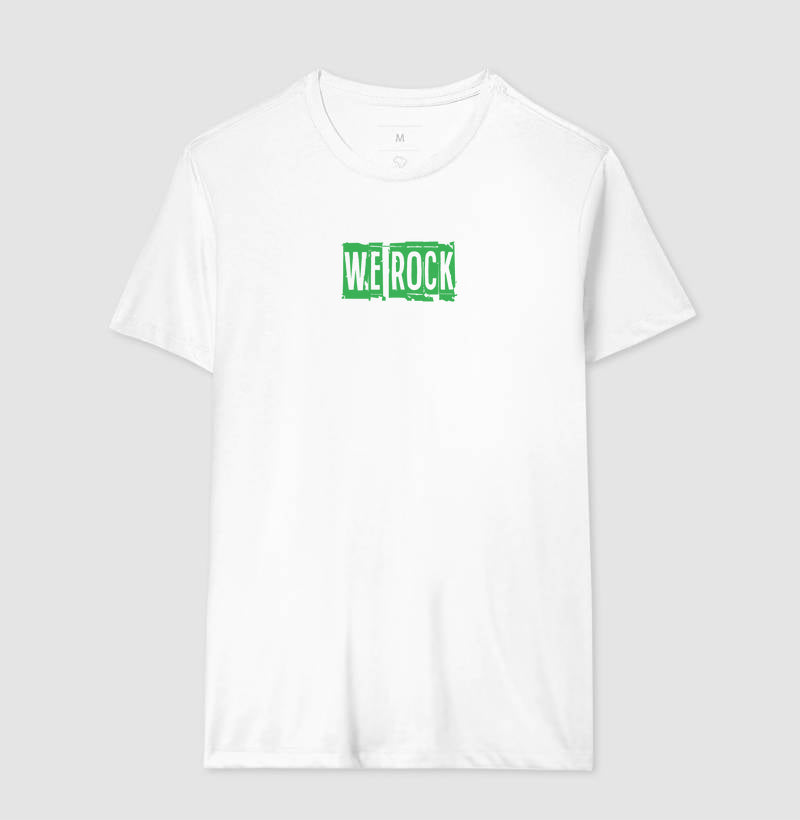camiseta werock logo journal masculina
