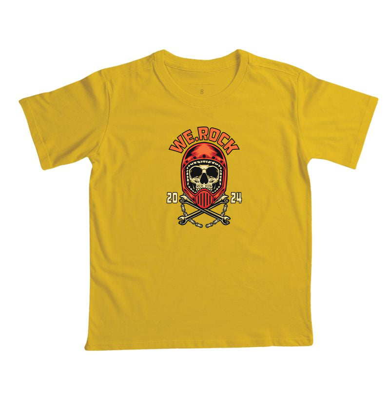 camiseta infantil werock motorcycle tool