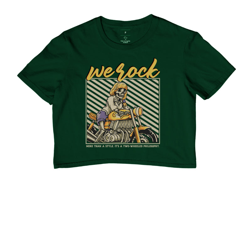 cropped werock girl motorcycle