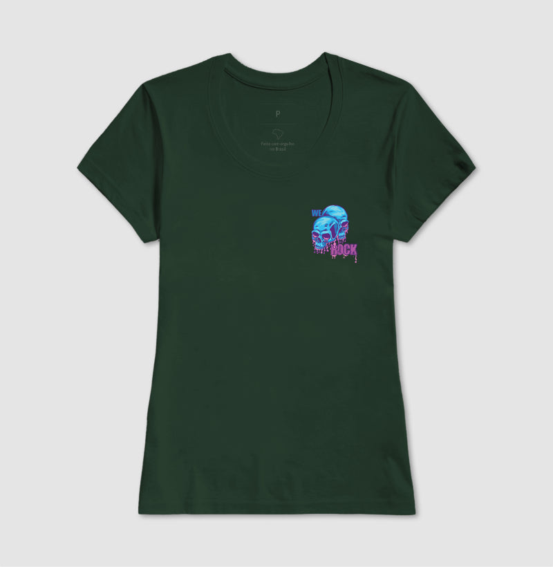 camiseta werock melting feminina