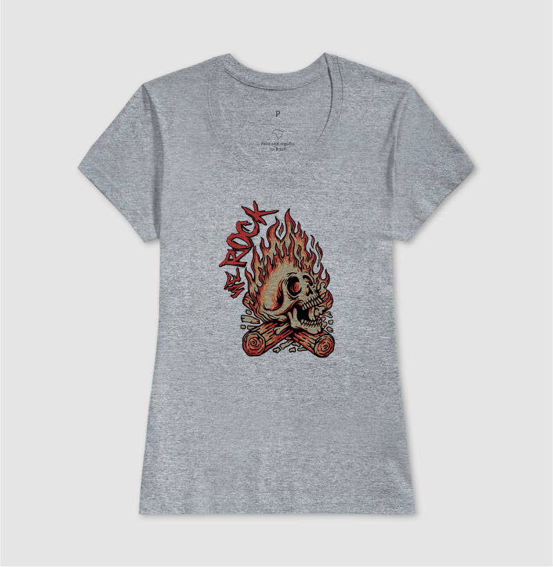 camiseta werock bonfire feminina