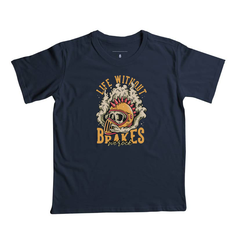 camiseta infantil werock brakes