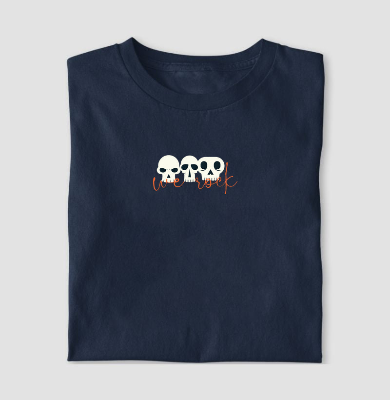 camiseta werock Hskulls masculina