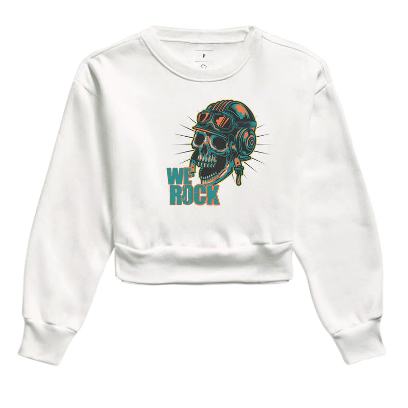 cropped moletom werock motorcycle crazy