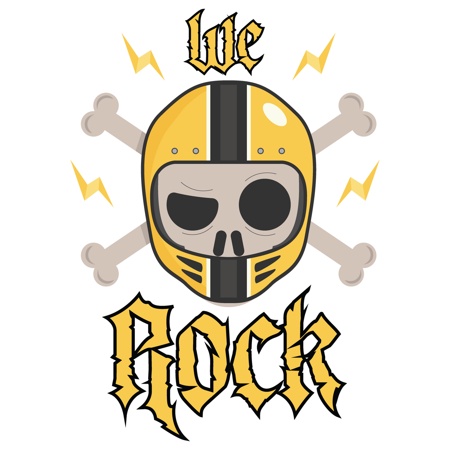 body infantil werock motorcycle skull