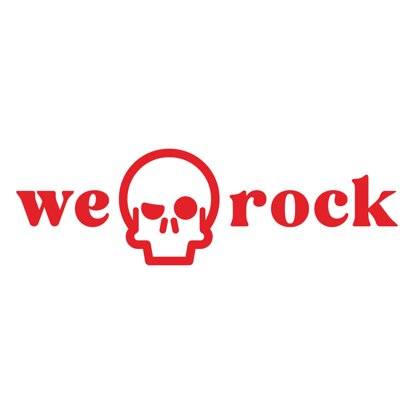 moletom basic werock logo red