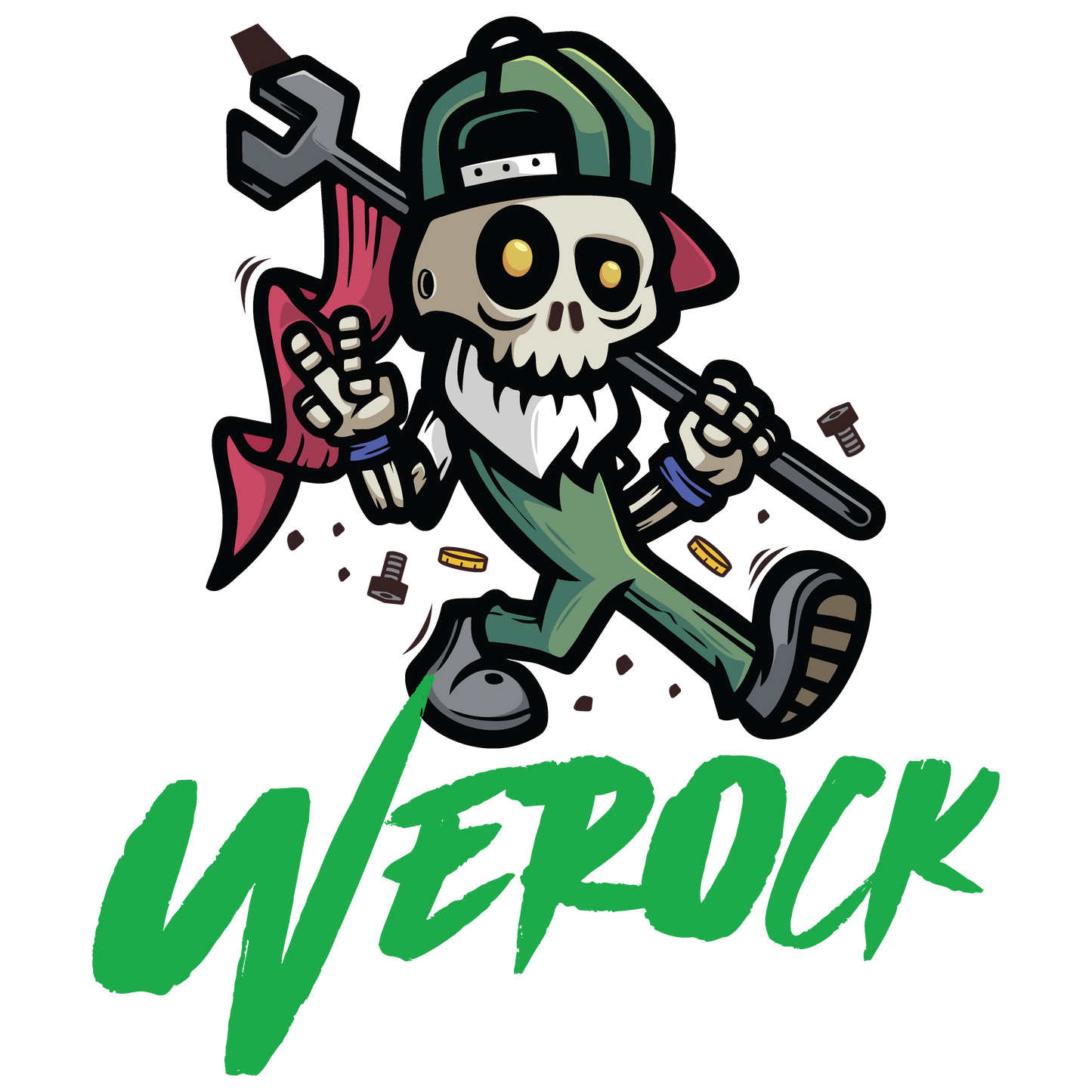 camiseta algodão peruano werock mechanic feminina