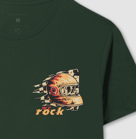 camiseta werock helmet racing masculina