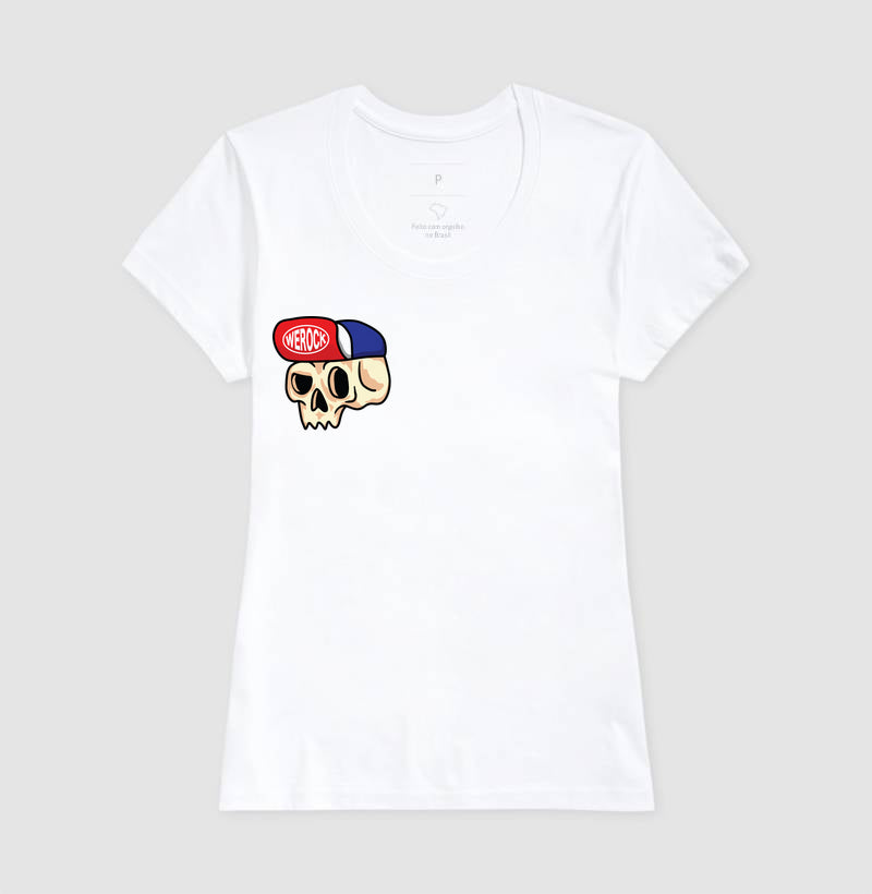 camiseta werock cap feminina