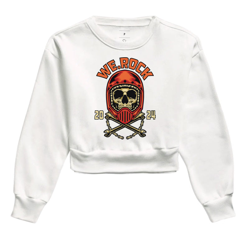 cropped moletom werock motorcycle tool
