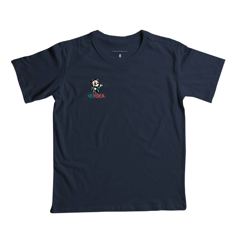 camiseta infantil werock patrickdays