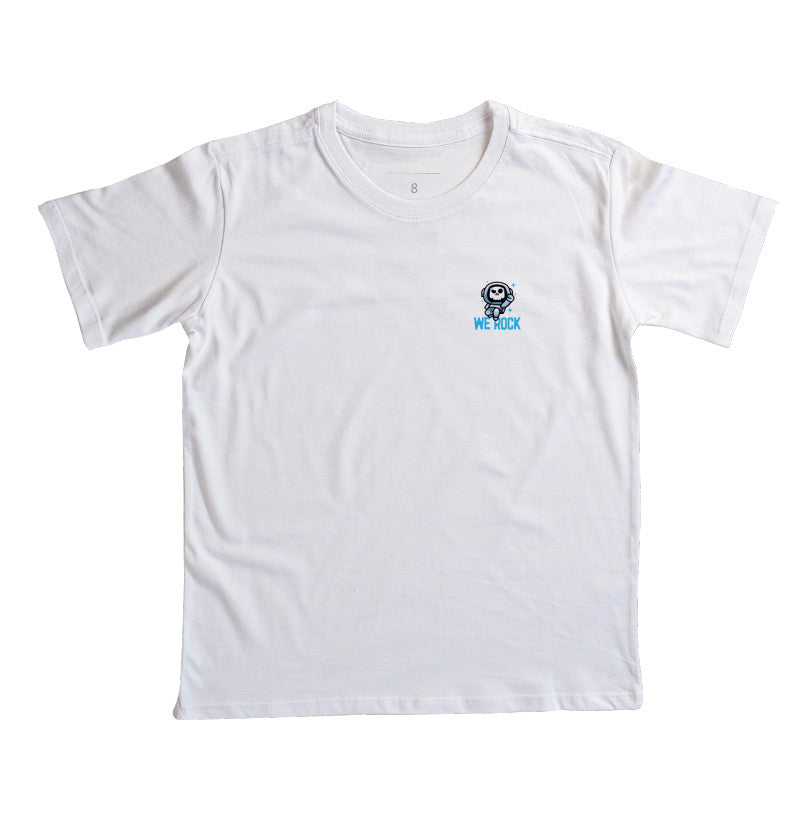 camiseta infantil werock astronaut