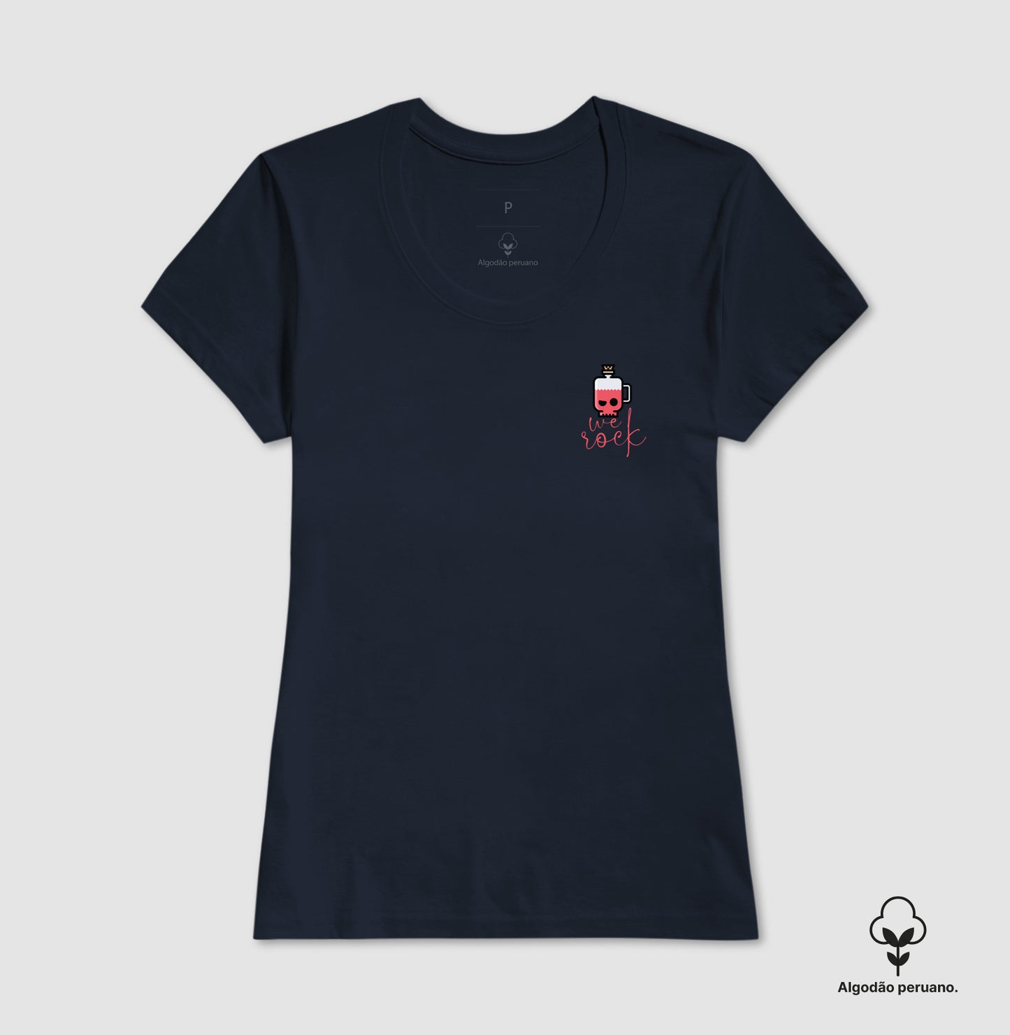 camiseta algodão peruano werock potion masculina