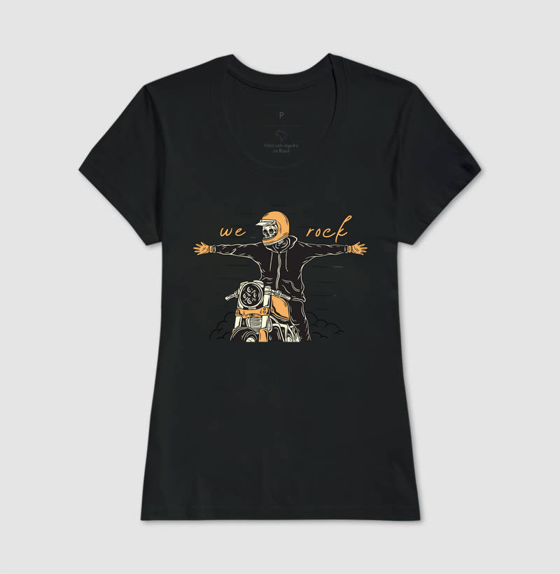 camiseta werock open arms feminina