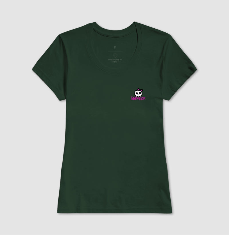 camiseta werock girl feminino