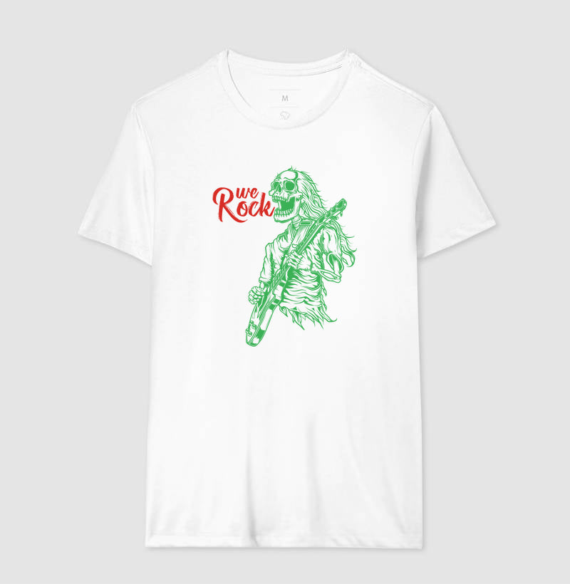 camiseta werock rock skull masculina