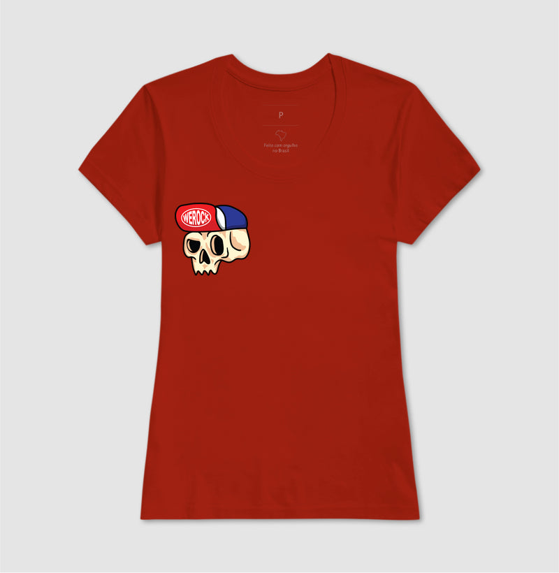 camiseta werock cap feminina