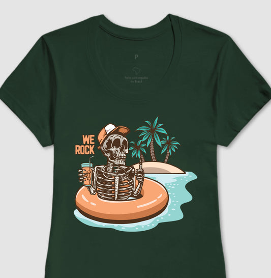 camiseta werock beach feminina