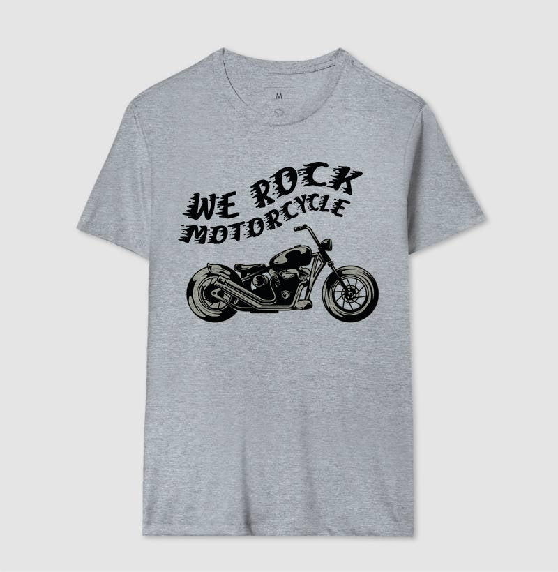 camiseta werock custom motorcycle masculina