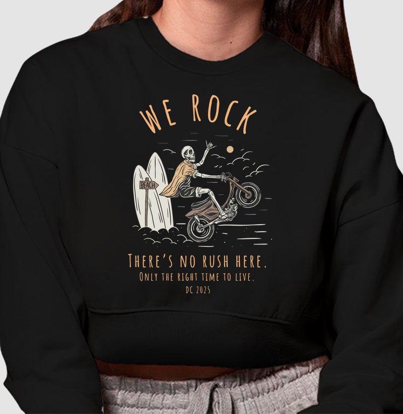 cropped moletom werock rush