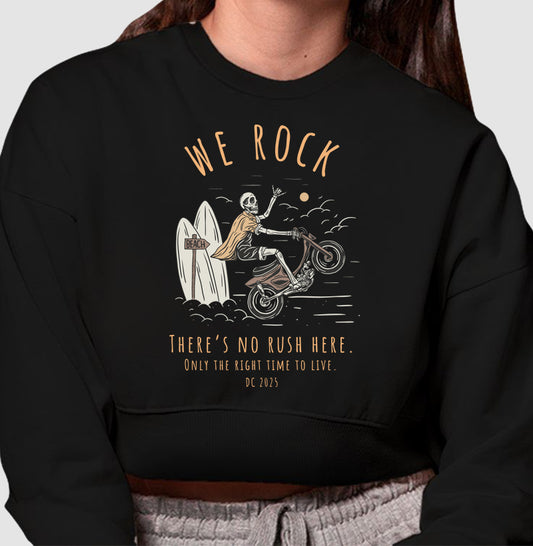 cropped moletom werock rush