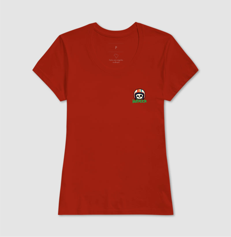 camiseta werock motorcycle classic feminina