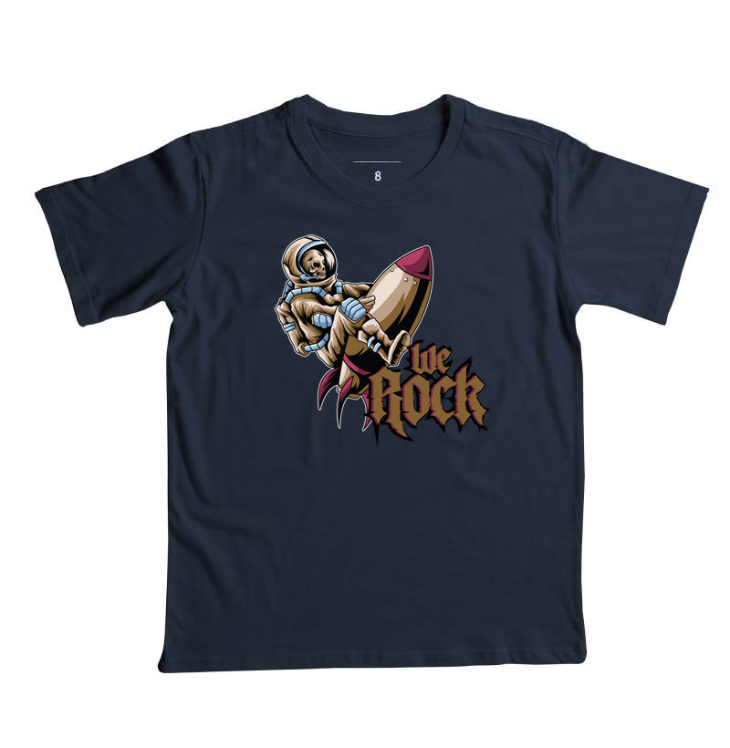 camiseta infantil werock rocket