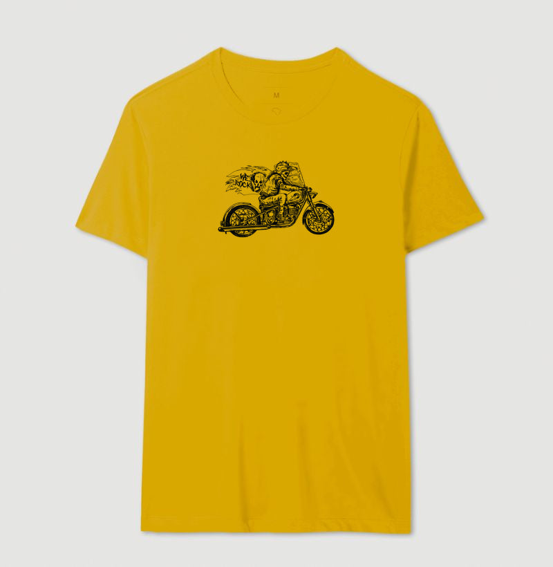 camiseta werock motorcycle ghost masculina