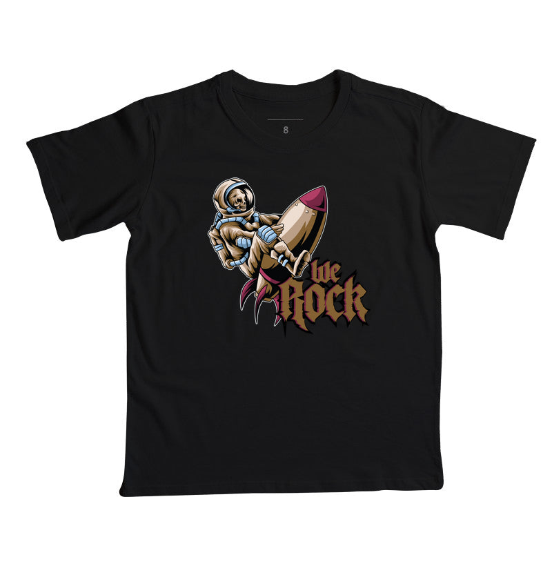 camiseta infantil werock rocket