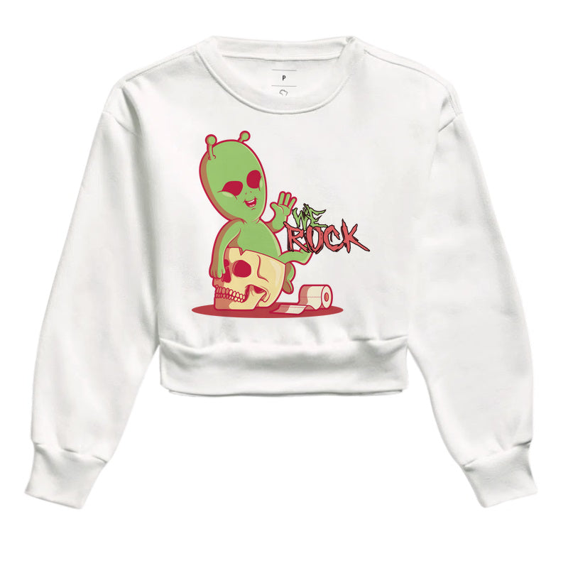 cropped moletom werock et