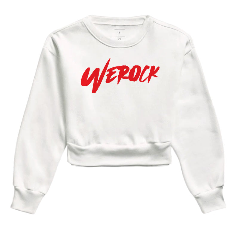 cropped moletom werock logow