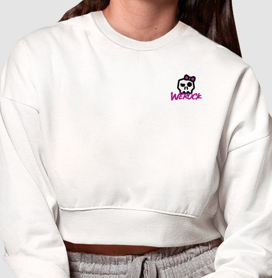 cropped moletom werock girl