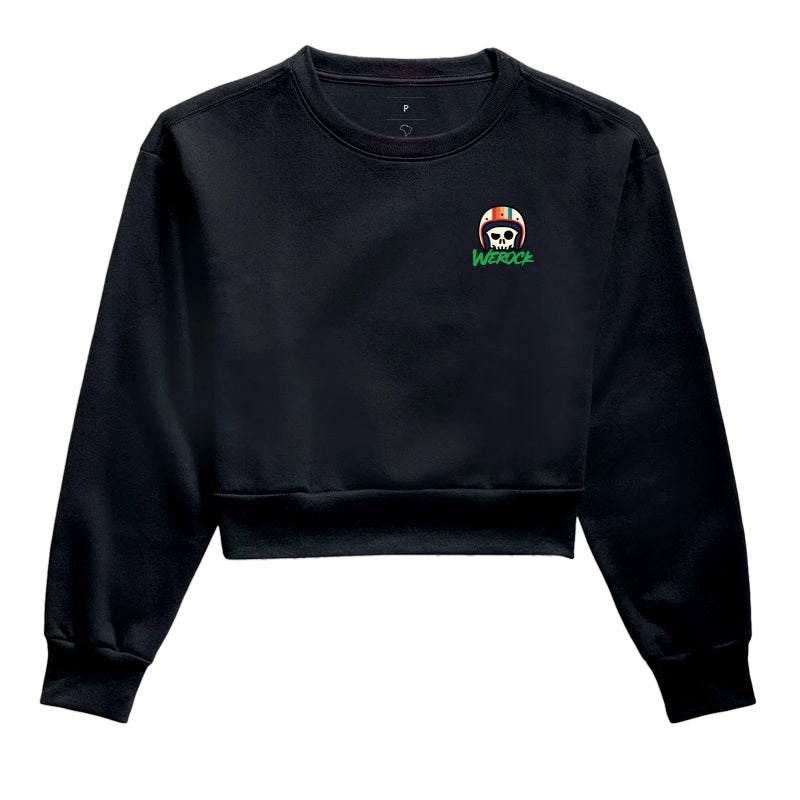cropped moletom werock motorcycle classic
