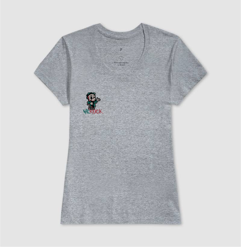 camiseta werock patrickdays feminina