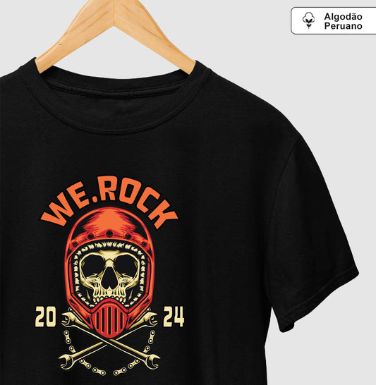 camiseta algodão peruano werock motorcycle tool masculina