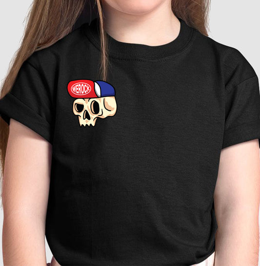 camiseta infantil werock cap