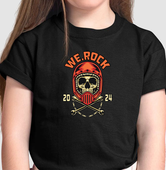 camiseta infantil werock motorcycle tool