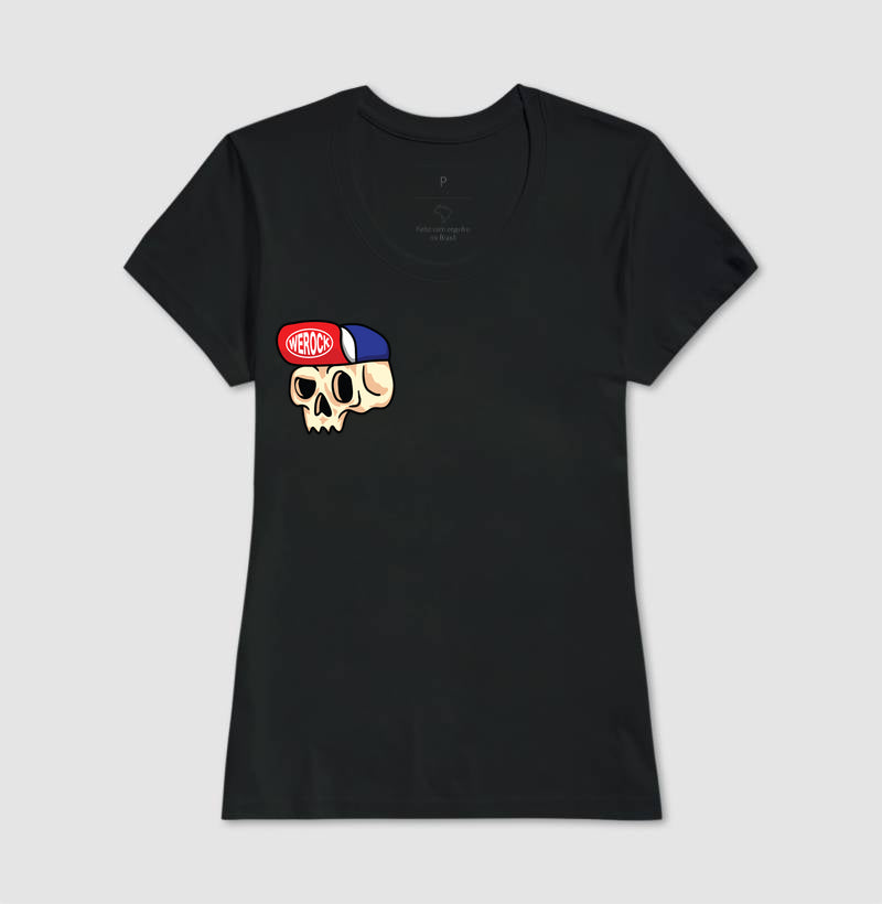camiseta werock cap feminina