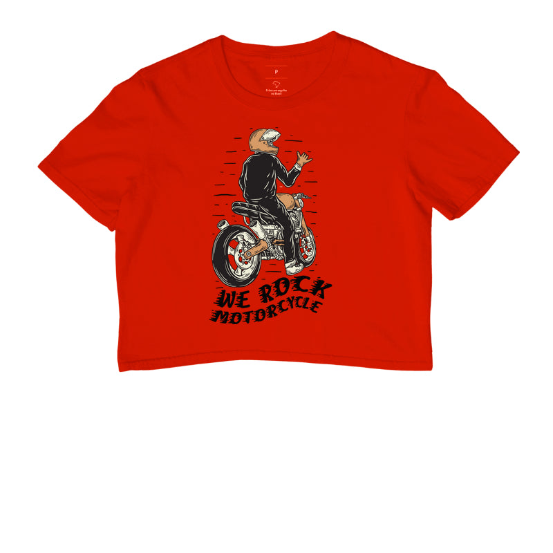 cropped werock motorcycle hang loose