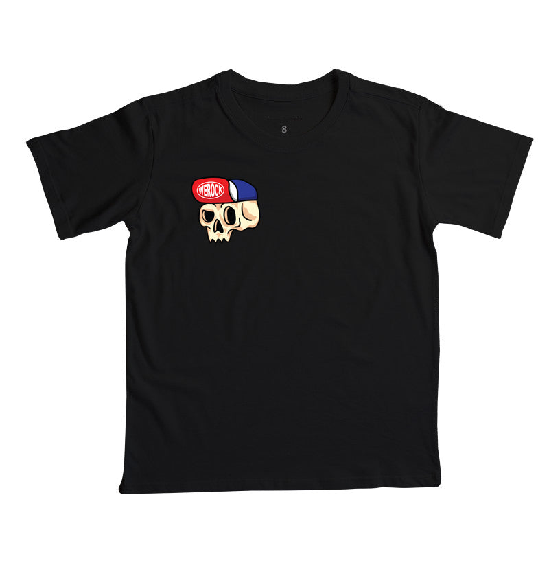 camiseta infantil werock cap