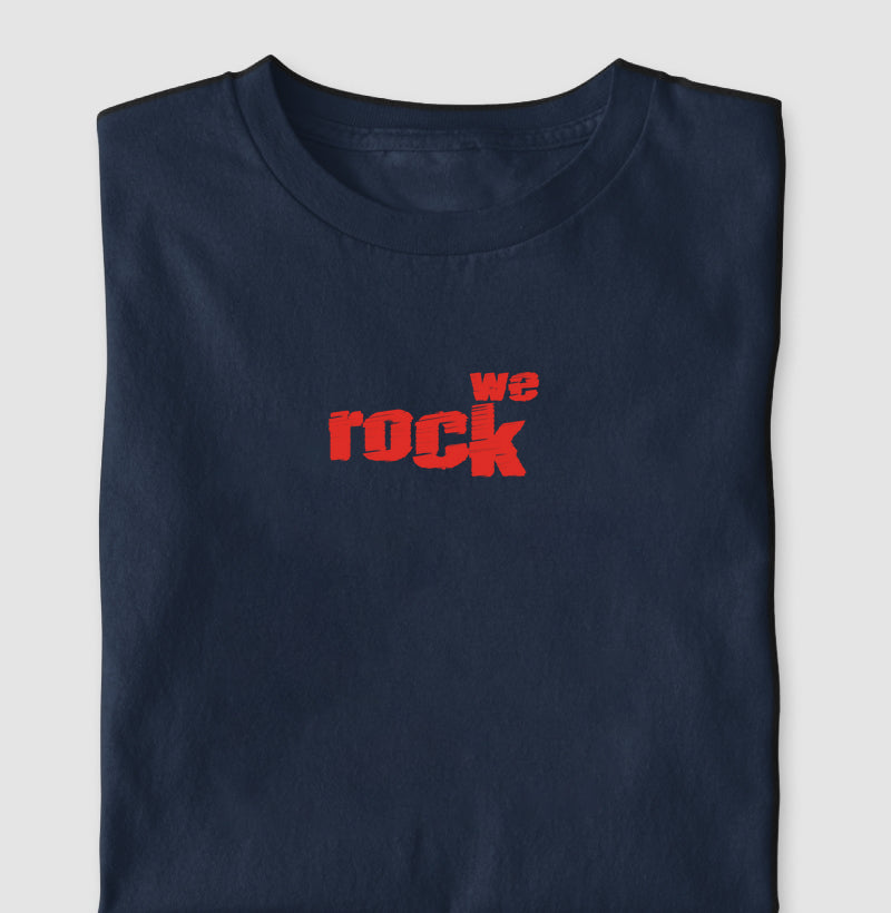 camiseta werock logo rock masculina