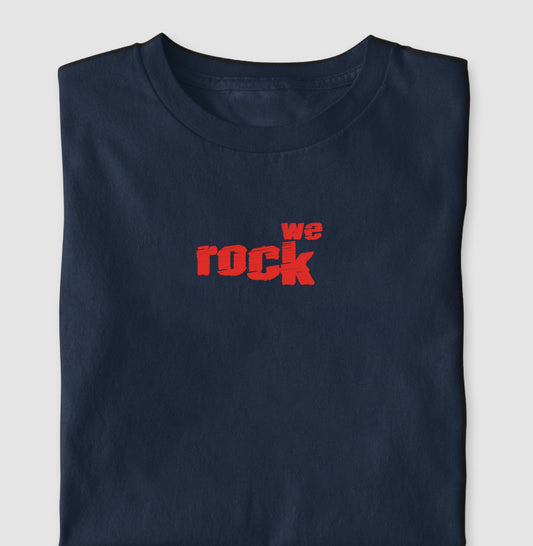 camiseta werock logo rock masculina