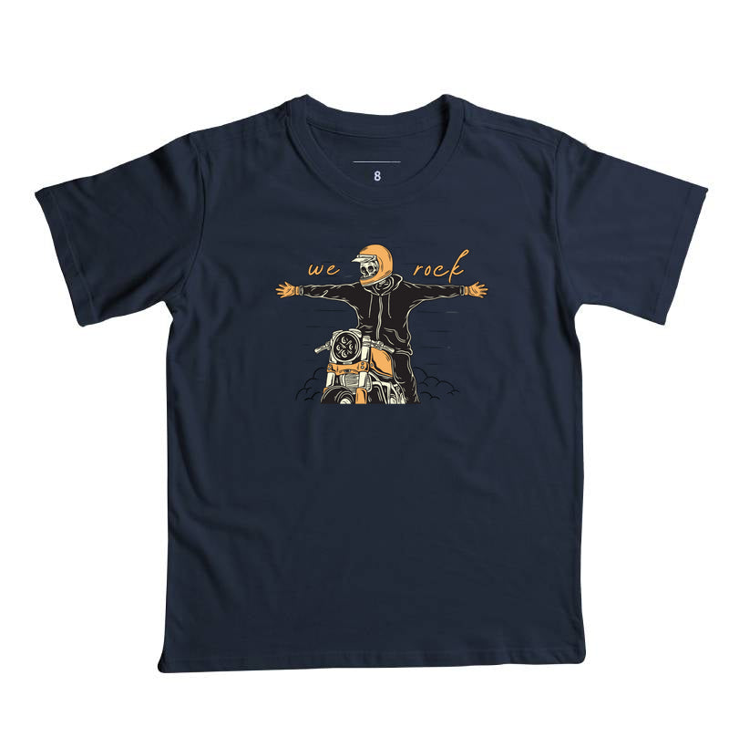 camiseta infantil werock open arms
