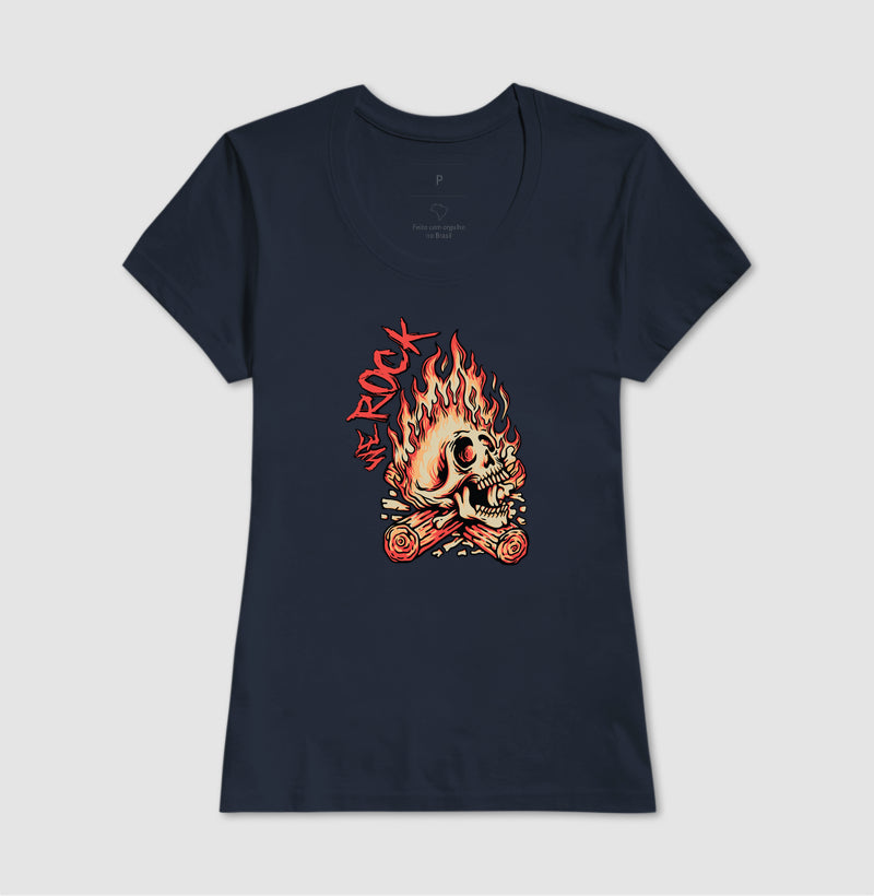 camiseta werock bonfire feminina