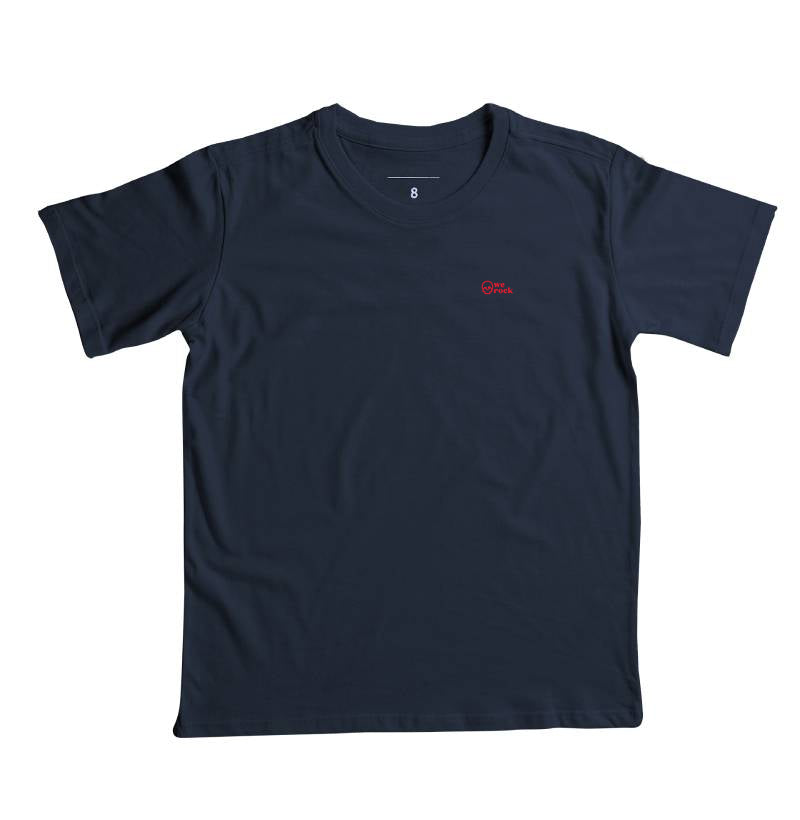 camiseta infantil werock skull red