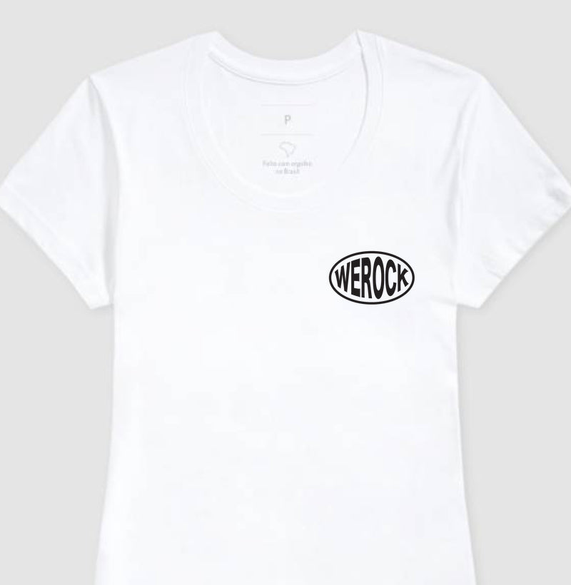 camiseta werock oval feminina