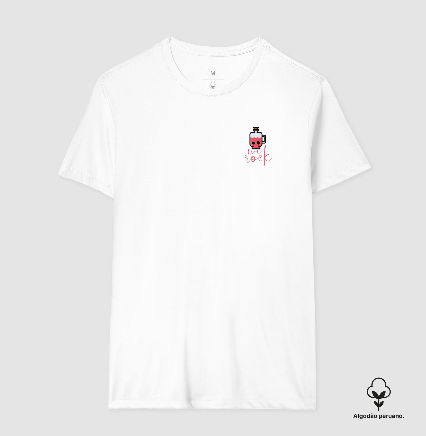 camiseta algodão peruano werock potion masculina